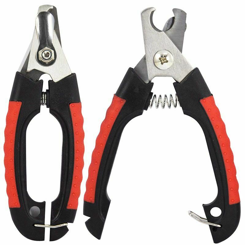 Dog Nail Trimmers - Pet Nail Clippers - Stainless Steel - Pet Care Nail - C W7M3