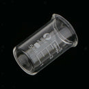 Chemistry Laboratory Beaker Borosilicate Measuring Glass Beaker 5mL + 20mL