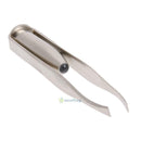 SN9F LED Light Stainless Steel Eyebrow Clamps Tweezers Hair Removal Make-up Tool