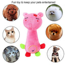 Funny Animal Shape Cute Pet Puppy Dog Toys Soft Plush Sound Squeaky Pig Che