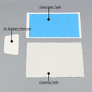 New Top Tempered Glass Film Screen Protector+Bottom Cover For Nintendo 3DS XL/LL