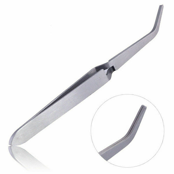 Stainless Steel Nail Pincher Pinching Pinch Clamp Tool HOT C Curve Art 1X L9V0