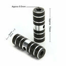 2 x BMX Mountain Bike Bicycle Axle Pedal Alloy Foot Stunt Pegs Cylinder Bla