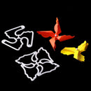 2Pcs Windmill Making Dies Paper Crafts Embossing Tool Photo Album Decoration