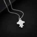 Angel wings cross Urn Pendant Cremation Ashes Memory Neckl Ew