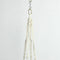 Braid Plant Hanger Indoor Outdoor Hanging Planter Basket Cotton Rope 4 Legs