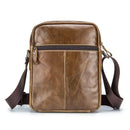 Bullcaptain Retro Leather Messenger Bag Men'S Casual Shoulder Bags Men'S Fl