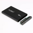 Portable 2.5inch USB 2.0 Hard Drive IDE HDD HD External Enclosure Case Box Black
