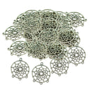 50pcs Bohemian Dream Catcher Pendants Connector 3 Holes for Other Charms