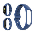 Adjustable Silicone Band Watch Bands Wristbands fits Galaxy Fit 2 Blue