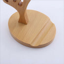 1X(Universal Unique Wooden Kufung Style Cellphone Holder Stand Bracket For