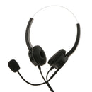 Call Center Hands-free Headset Headphone Monaural Mircrophone for Office