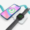 180 Degree Foldable Wireless Charger Magnetic Dual Charge for