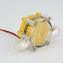 10W Water Flow Pump Mini Hydro Generator Turbine Flow Hydraulic Conversion  M4U1