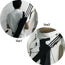 Archery Quiver 3 Tubes Quiver Arrows Holder Portable Back For Archery S8T7