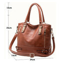 Women Bag Designer Casual Women Leather Handbags Fashion Women'S Shoulder M