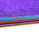 10Pcs random Diy Card A4 Sheets Fixed Glitter Single Sided Craft Glitter Paper &