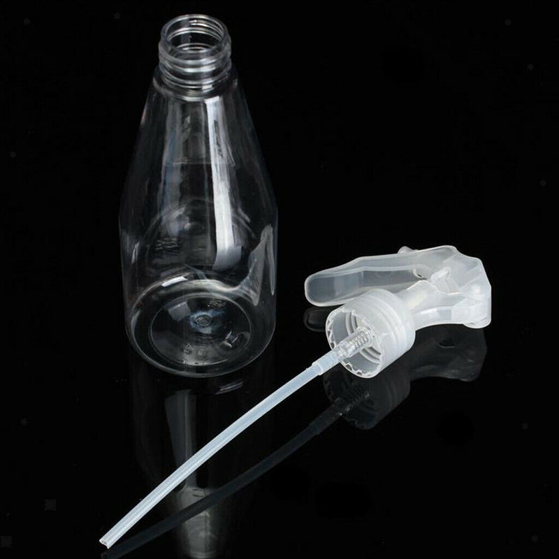 Empty Clear Plastic Spray Bottles - 2 Packs 200ml Refillable Sprayer for
