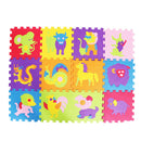 12PCS Educational Baby Animal Interlocking Puzzle Carpet Crawling Mat Kids Gym