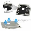 Hard Drive Caddy Tray 9.5mm Universal SATA 2nd HDD HD SSD Enclosure Hard Dr L7Z2