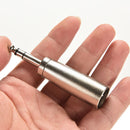 New 3P XLR Male Plug to 1/4" 6.35mm XLR Female Plug Stereo Microphone Adapter FT