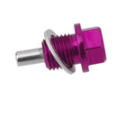2 Pieces High Quality M14X1.5 Anodized Magnetic Engine Oil Pan/Transmission