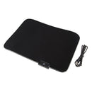 Non-Slip RGB Gaming Mouse Pad 9 Lighting Modes Laptop Mousepad Mat 14"x10"