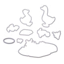 Duck Metal Cutting Dies Stencil Scrapbooking Embossing Paper Cards Decor