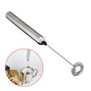 Stainless Steel Coffee Milk Egg Frother Electric Handheld Mixer Maker Whisk3 Gw