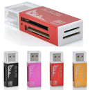 All in 1 for Micro SD SDHC TF M2 MMC MS PRO DUO USB 2.0 Multi Memory Card Reader