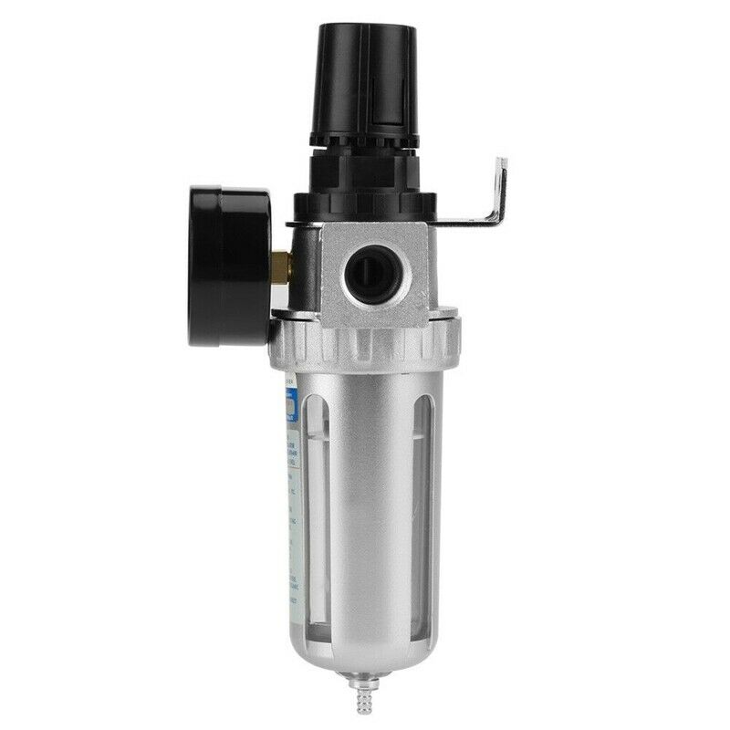 1/2 Inch Air Compressor Filter Oil Water Separator Digital Regulator Pressu