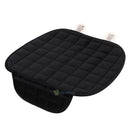 Winter Plush Anti Slip Car Seat Cover Pad Lattice  Auto Chair Cushion Black New