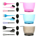 3 Sets Hair Coloring Brush Bowl Set Brushes Comb Hair Coloring Applicator