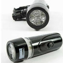 5 LED Safety Waterproof  For Bicycle Head Light Front Handlebar Lamp Fla PEH