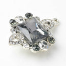 5 Pieces Alloy Crystal Rhinestone Pendants Charms Jewelry Making Accessories