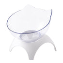 6pcs Round Cat Elevated Bowls Raised Food Feeder For Cats & Dogs Single Bowl