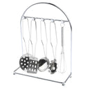 Kids Kitchen Utensil Set A -6 Stainless Steel Cooking Utensils for Role Play
