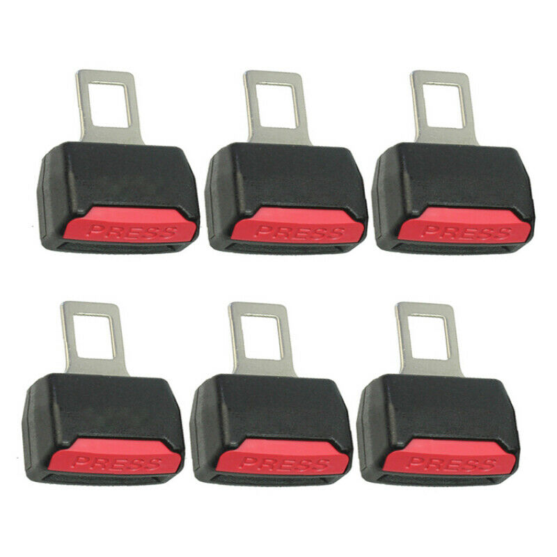 6x Adjustable Seat Belt Clip Extender Extension Safety Buckle Universal  LBW