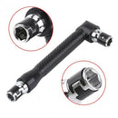 L-shape Mini Double Head Socket Wrench Suitable for Routine Screwdriver Bit S1G6