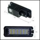 2Pcs 12V Led Number License Plate Light Lamps For Golf 4 5 6 7 Car License  F9G7