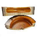Large Wooden Cigarette Ashtray Portable Ash Tray Business Gifts Home use NEW