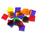 500 Mosaic Tiles Colored Glass Pieces Arts & Crafts. Schools, Tessera, Mixed