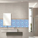 6pcs Purple Blue Mosaic Self-adhesive Bathroom Kitchen Wall Stair Tile S MVE