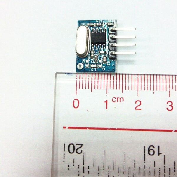 1 Set 433Mhz RF Superheterodyne Receiver Transmitter Module Kits With 2 Antenna