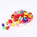 100pcs Cute Elastic Rope Baby Girl Hair Ties Ponytail HoldersHairbands Hot
