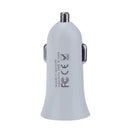 5V 1A Universal Smart IC USB Car Charger with LED Indicator Ring for Phone