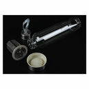 Glass Sport Water Bottle with Tea Filter Infuser Protective Bag 550ml Grey H8Y2