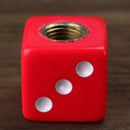 Design Red Dice Tire air Valve Stem Caps for Car Truck Bike ATV Wheel Rims FT