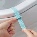 2pcs Adjustable Toilet Cover Lifting Device Silicone Bathroom Toilet Lid Han 3C