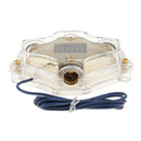 Car Power Fuse Holder Stereo Ground Cable Distribution Block With Voltmeter